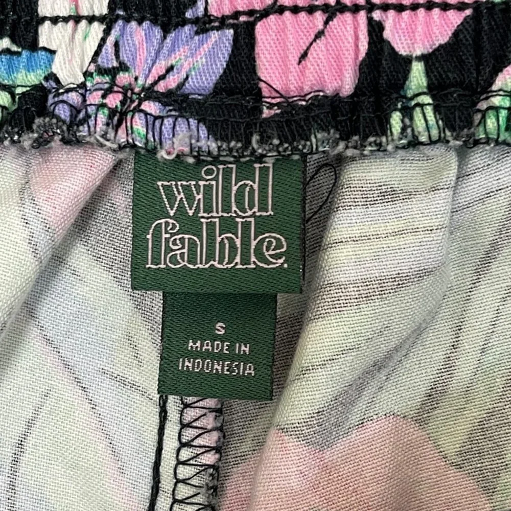 WILD Fable‎ Tropical Unisex Chino Shorts S